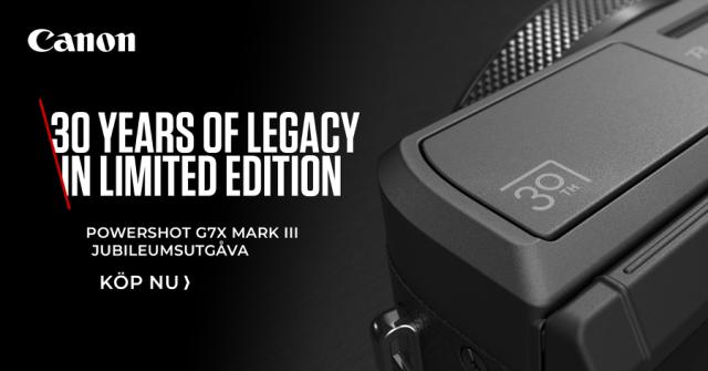 Canon G7X III Anniversary Edition