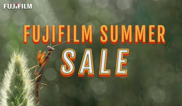 Fujifilm Summer Sale banner