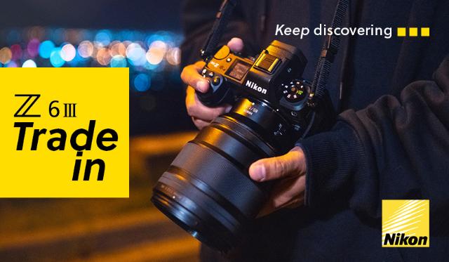 Nikon Z6 III trade-in kampanj