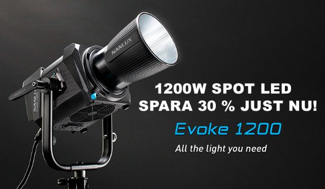 Spare 30% på Nanlux Evoke 1200