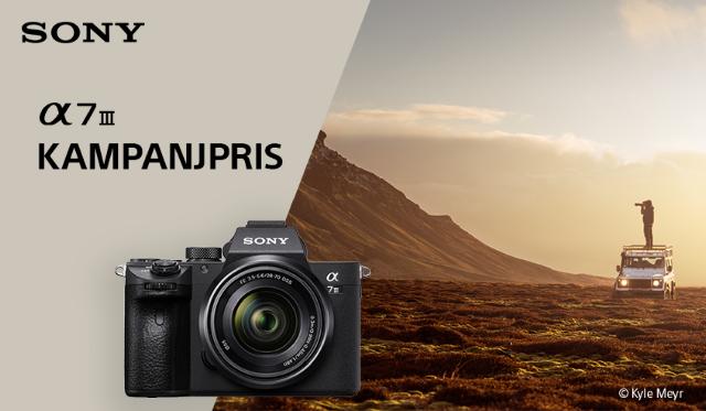 Sony Alpha a7 III kampanjpriser