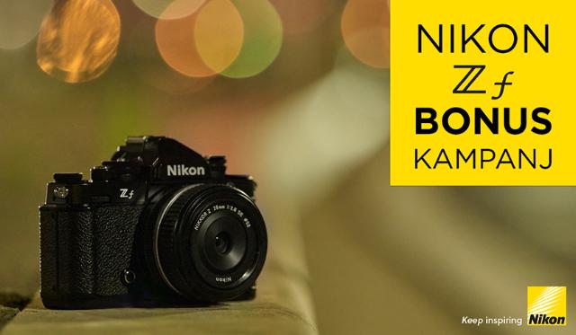 Nikon Z f Bonus kampanj