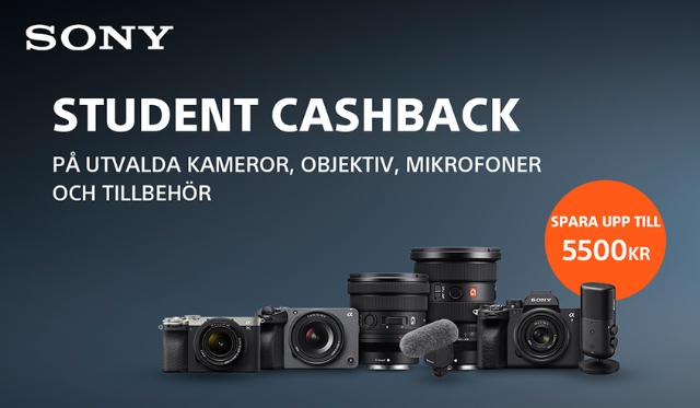 Sony Student Cashback