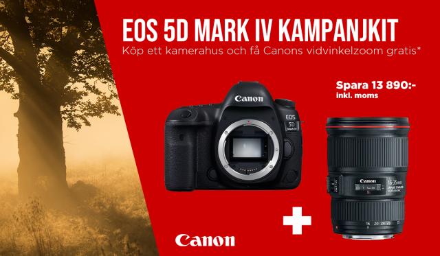 Canon EOS 5D Mark IV kampanjkit