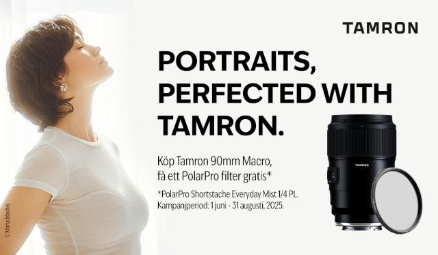 Tamron Porträtt Kampanj