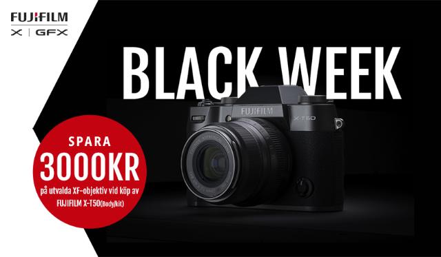 Fujifilm X-T50 Black Week