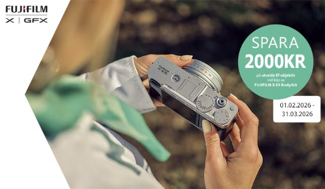 Fujifilm X-E5 bundle erbjudande
