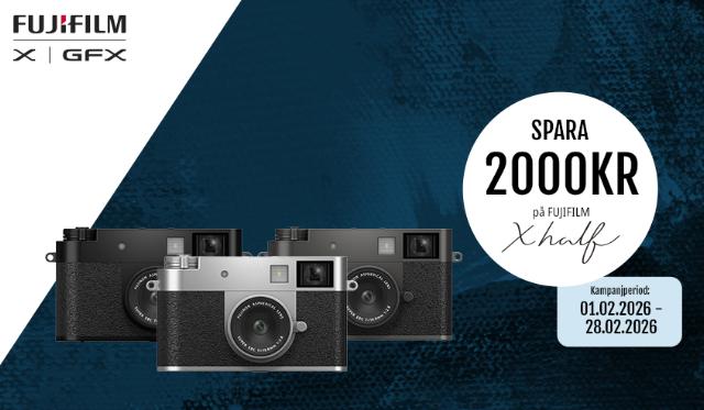 Fujifilm X-half erbjudande