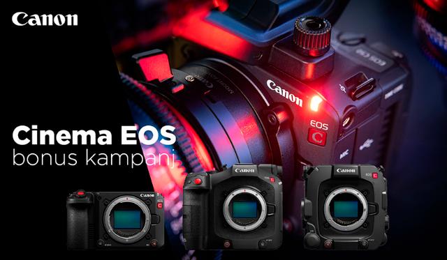 Canon EOS C50 bonus kampanj