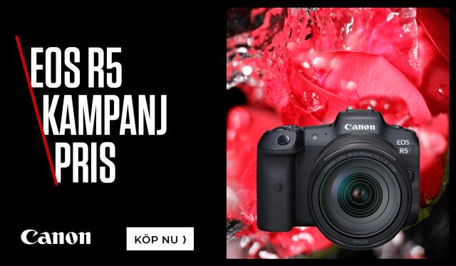 Canon EOS R5 kampanjpris banner