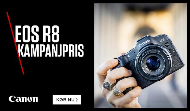 Canon EOS R8 Kampanjpris