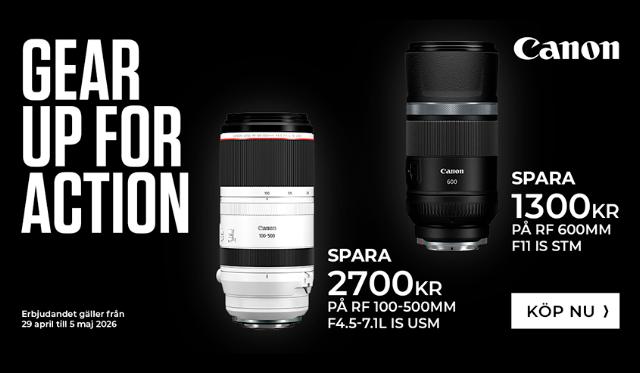 Canon Gear Up For Action