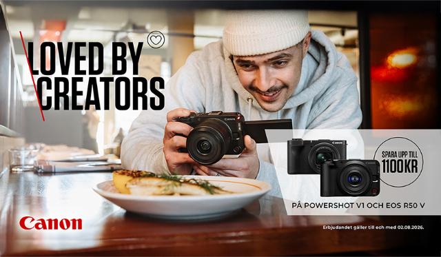 Canon Loved by Creators