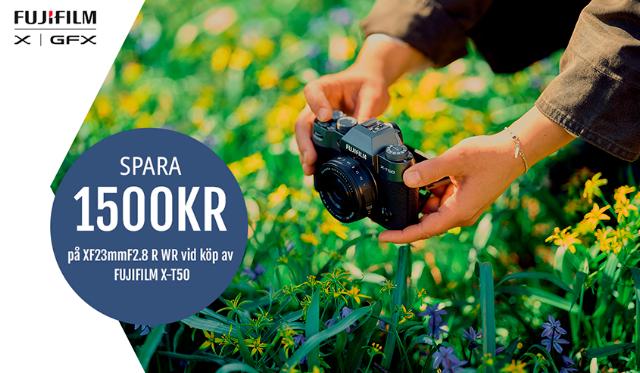 Fujifilm X-T50 Bundle Erbjudande