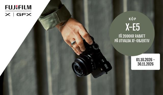 Fujifilm X-E5 bundle erbjudande