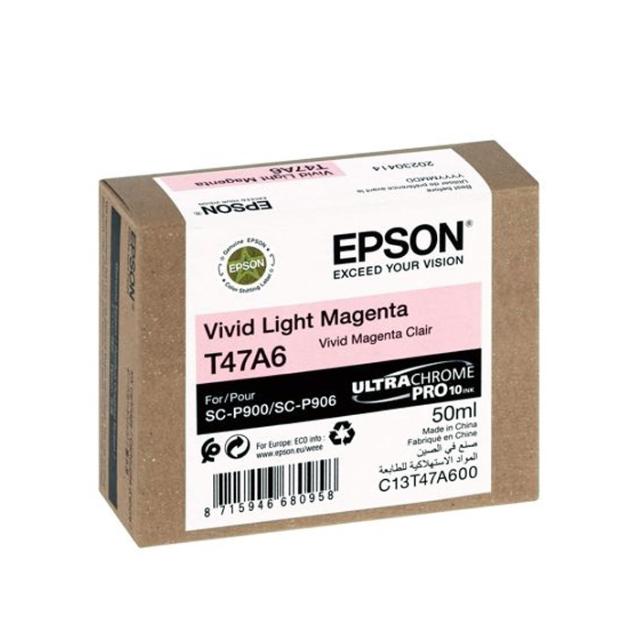 EPSON* T47A60N VIVID LIGHT MAGENTA P900 - 50ML