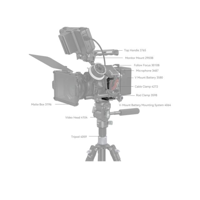 SMALLRIG 4161 CAGE FOR CANON R6 MK II / R6 MK III