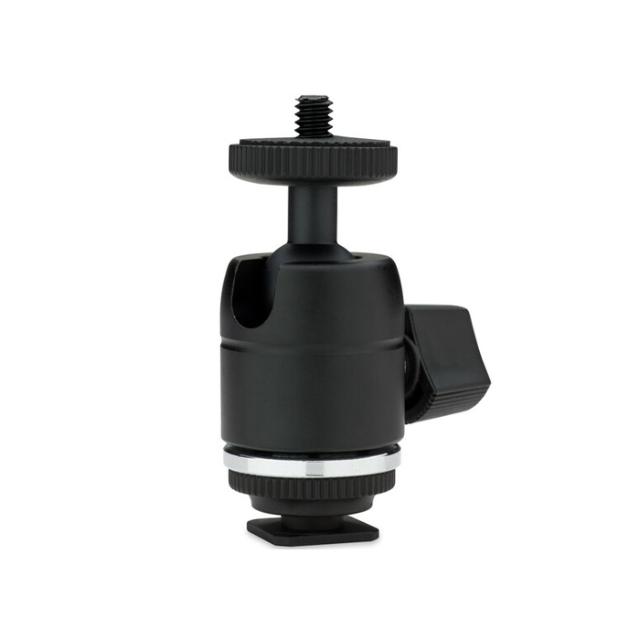 KUPO KS-CB03 MINI BALL HEAD WITH HOT SHOE ADAPTER