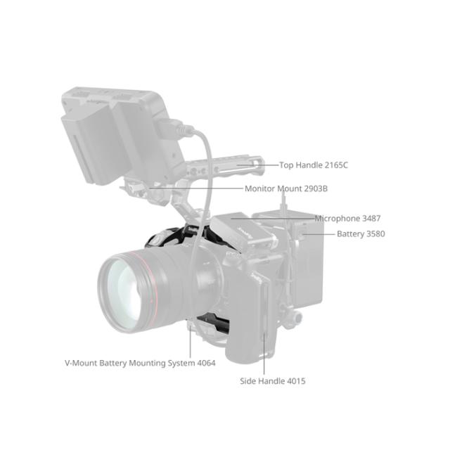 SMALLRIG 4975 BLACK MAMBA FOR CANON R5 II