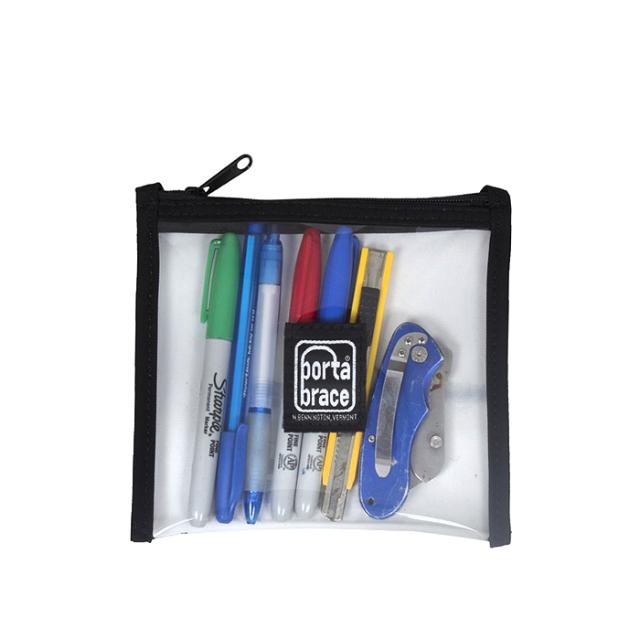 PORTABRACE CLEAR EQUIPMENT POUCH