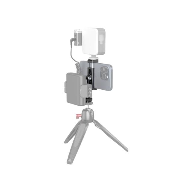 SMALLRIG 4382 METAL PHONE HOLDER W COLD SHOE MOUNT