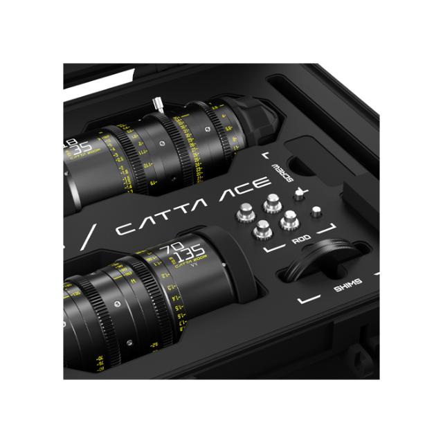 DZO CATTA ACE KIT 18-35&70-135MM BLACK T2.9 PL/EF