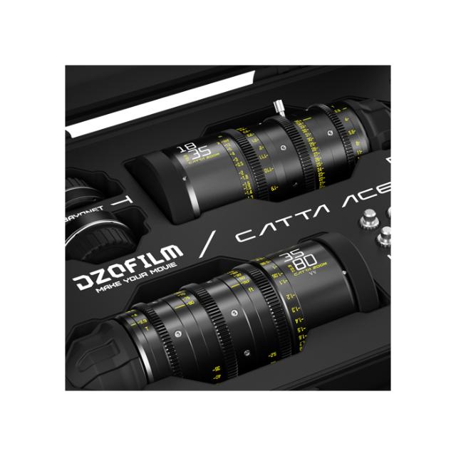 DZO CATTA ACE KIT 18-35 & 35-80MM BLACK T2.9 PL/EF