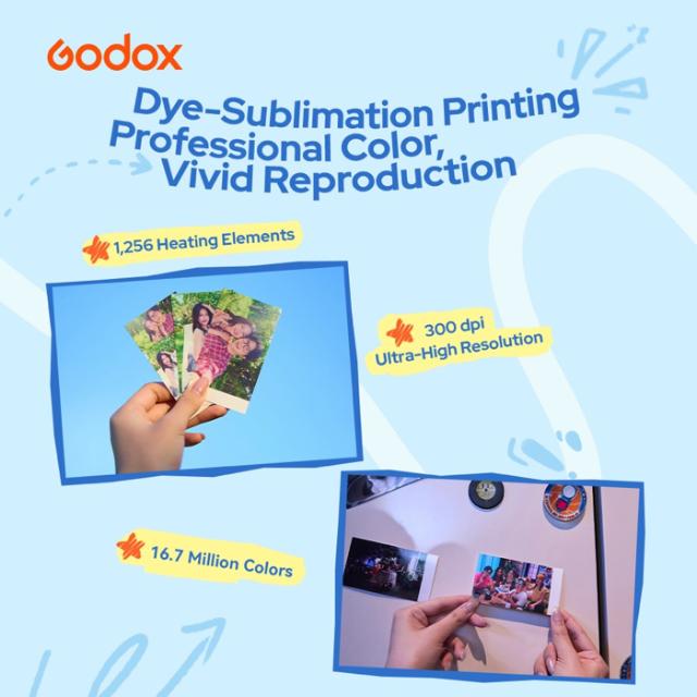 Godox Portable Color Photo Printer P100