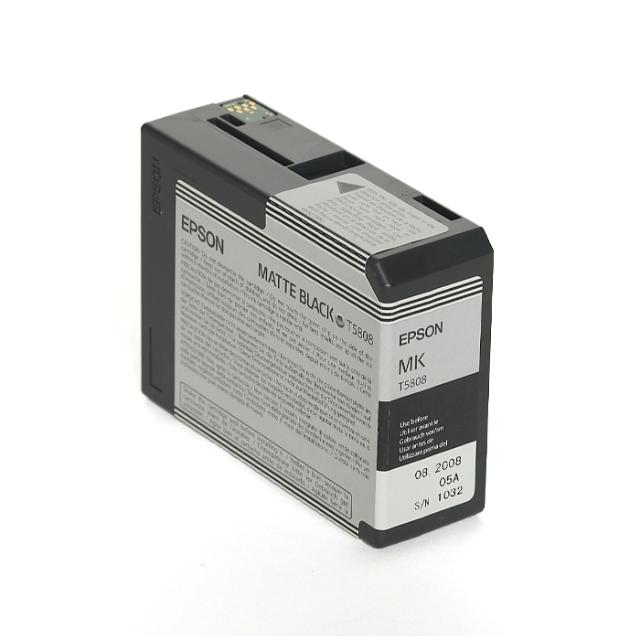 EPSON* T5808 MATTE BLACK F. SP 3800/3880  80ML