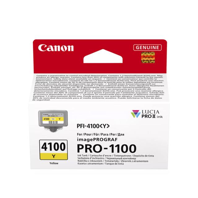 CANON INK PFI-4100 YELLOW PRO-1100