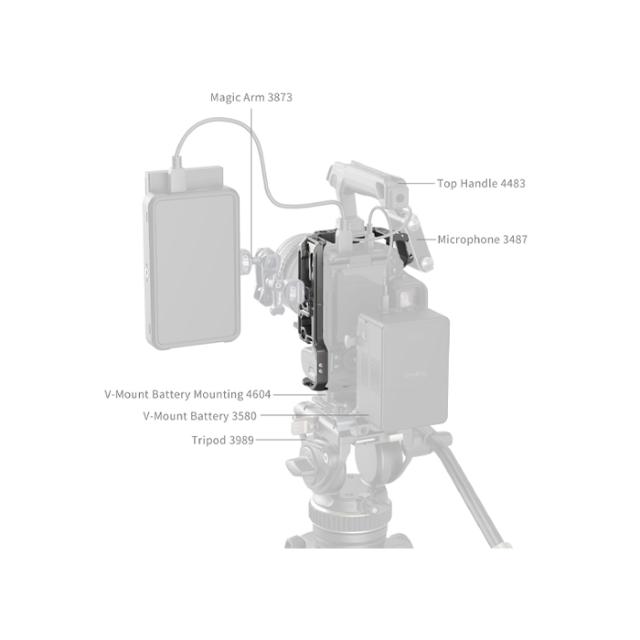 SMALLRIG 4977 HAWKLOCK QR CAGE FOR CANON R5 II