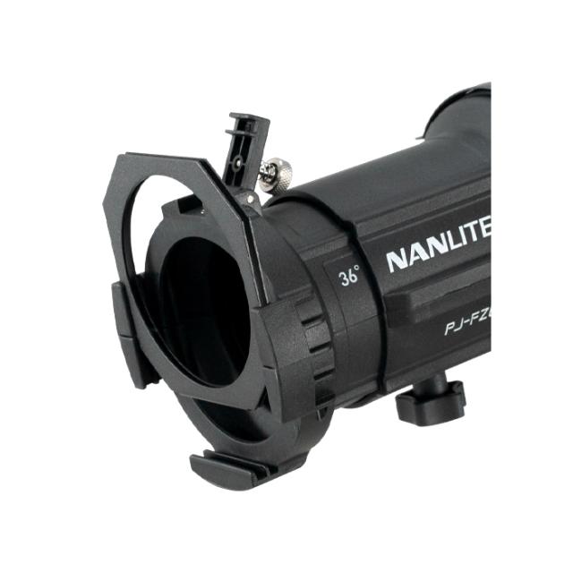 NANLITE PROJECTOR MOUNT FOR FM MOUNT W 36DG LENS