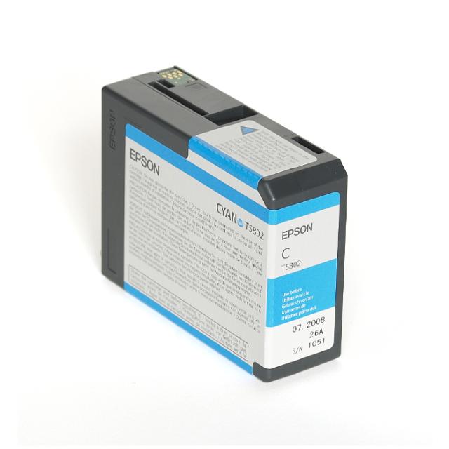 EPSON* T5802 CYAN F. SP 3800/3880  80ML