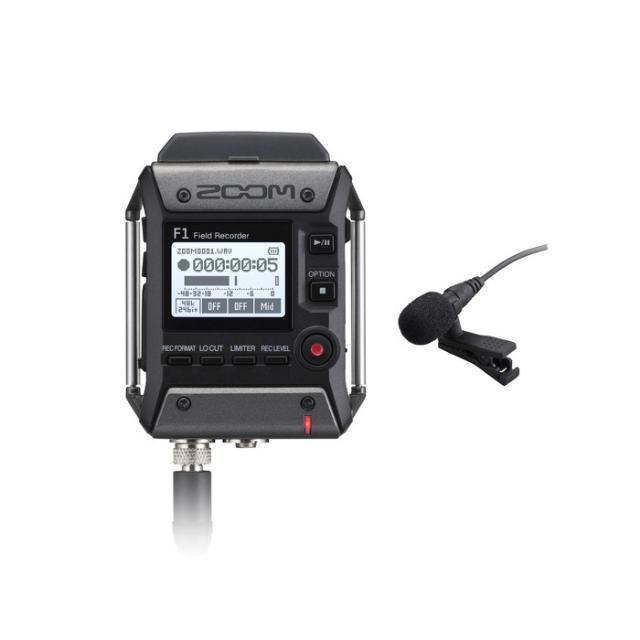 ZOOM F1 FIELD RECORDER LAVALIERE PACK