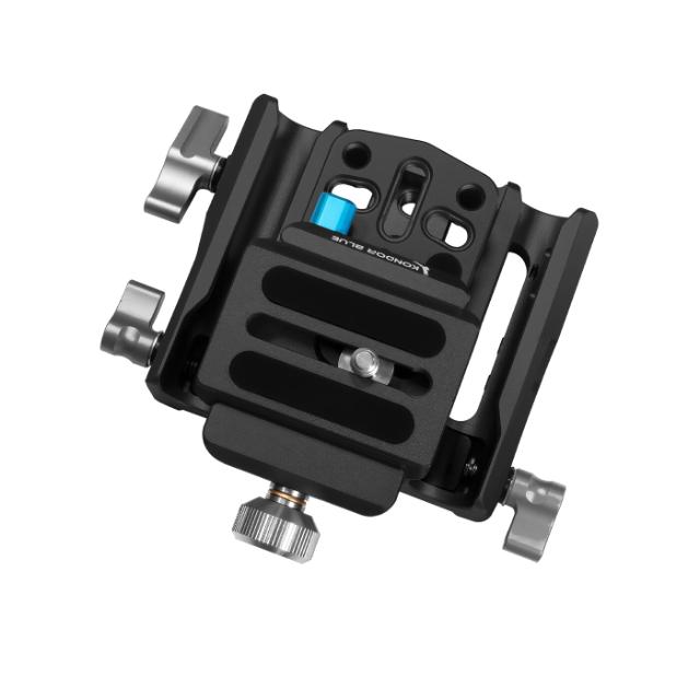 Kondor Blue 501 Adjustable Baseplate Arca QR Black