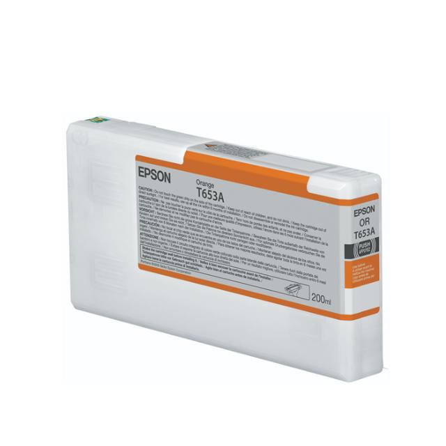 EPSON* T653A00  ORANGE  F. 4900  200ML