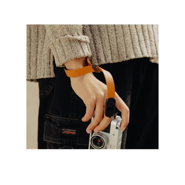 Peak Design Cuff Leather Wrist Strap Amber