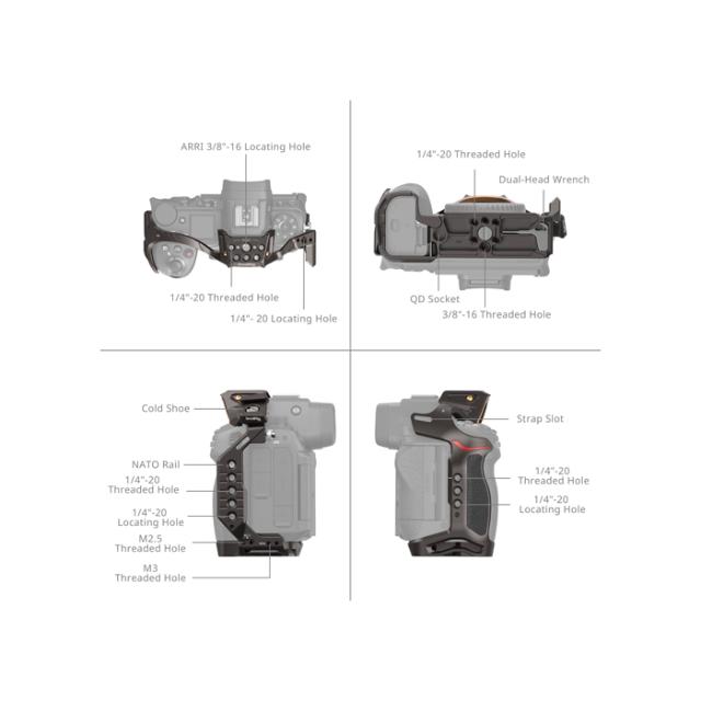 SMALLRIG 4521 NIGHT EAGLE CAGE FOR NIKON Z6 III