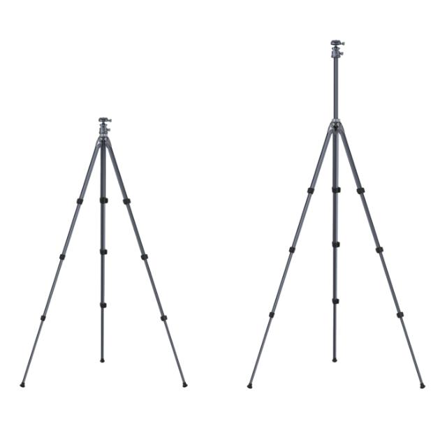 SMALLRIG 4222 LIGHTWEIGHT TRAVEL TRIPOD ALU