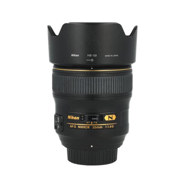 NIKON LENS AF-S 35 1,4 G (3) USED