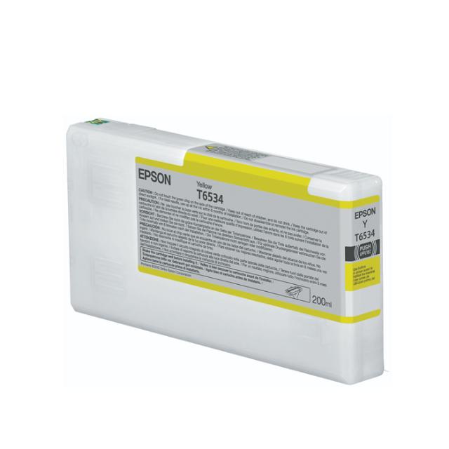 EPSON* T653400 YELLOW / GUL  F.  4900  200ML