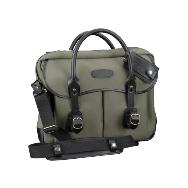 BILLINGHAM THOMAS BRIEFCASE - SAGE FIBRENYTE/ BLAC