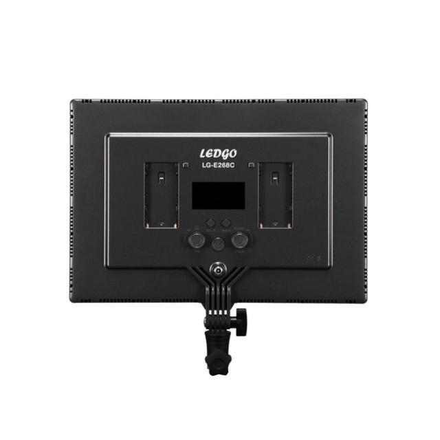 LEDGO E268C BI-COLOR ON-CAMERA LED PAD LIGHT