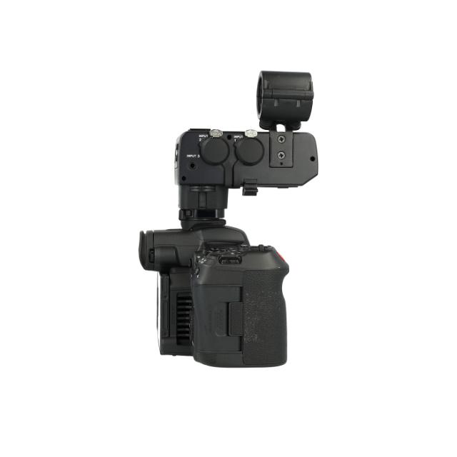 CANON BODY EOS R5C + TASCAM CA-XLR2D (2) USED