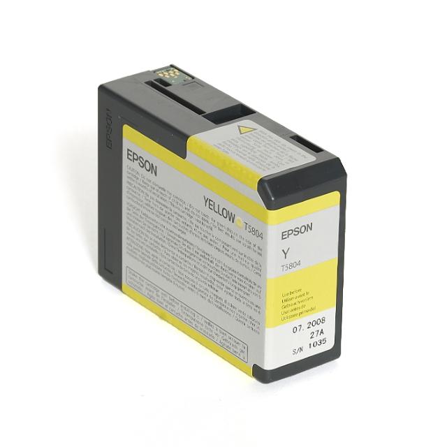 EPSON* T5804 YELLOW  F. SP 3800/3880  80ML