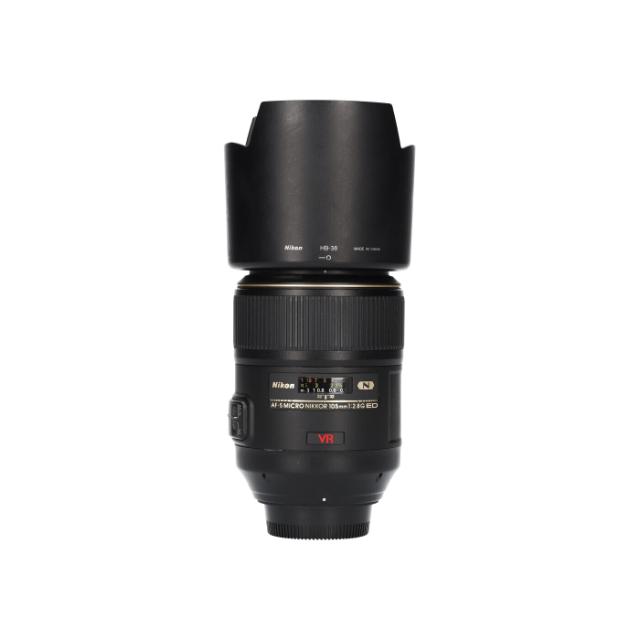 NIKON LENS AF-S 105 2,8 MICRO G ED VR (3) USED