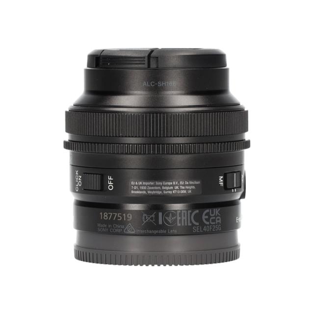 SONY LENS FE 40 2,5 G (2) USED