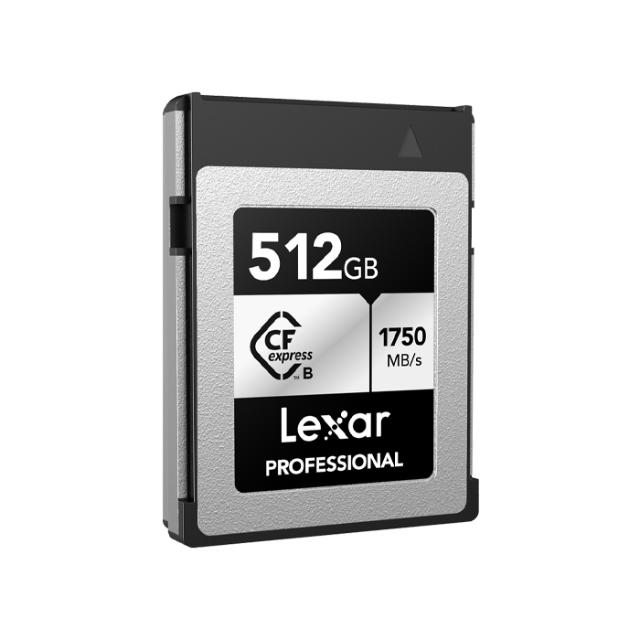 LEXAR CFEXPRESS PRO SILVER R1750/W1300 512GB