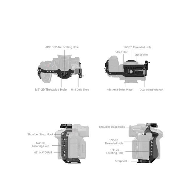 SMALLRIG 4825 HAWKLOCK CAGE KIT GH7/GH6