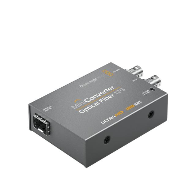 BLACKMAGIC MINI CONVERTER -OPTICAL FIBER 12G